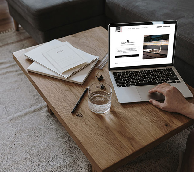 Küchenwerk Celle Bedarfsermittlung persönliche Daten